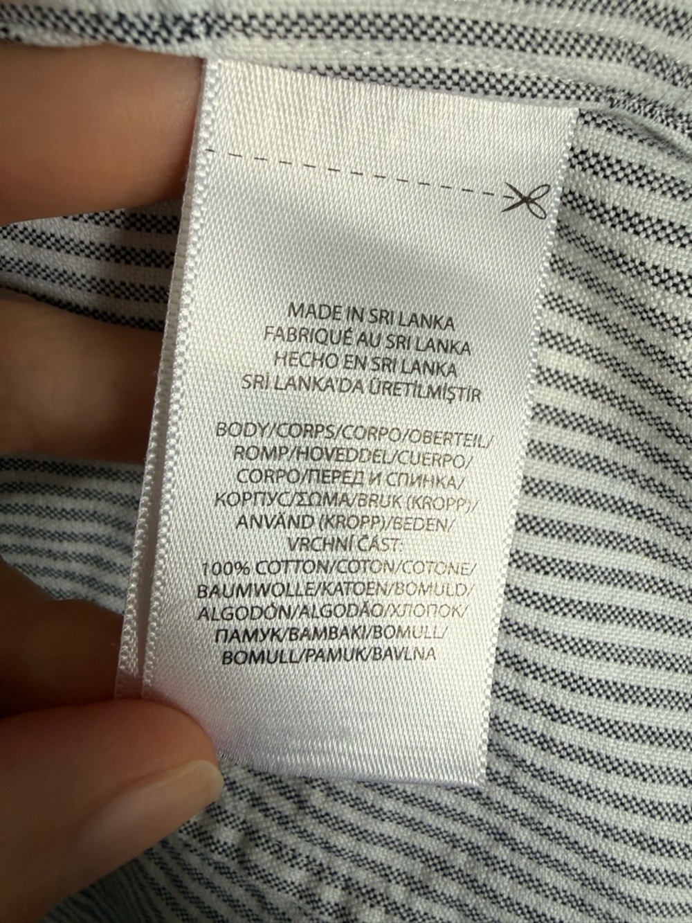 Ralph Lauren Light Blue & White Striped Cotton Button-Down Shirt - Picture 6 of 10